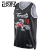 Maillot Basket Enfant Toronto Raptors Jakob Poeltl 2025-26 Nike City Edition Noir Swingman
